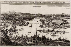 Kupferstich von Merian, 1646